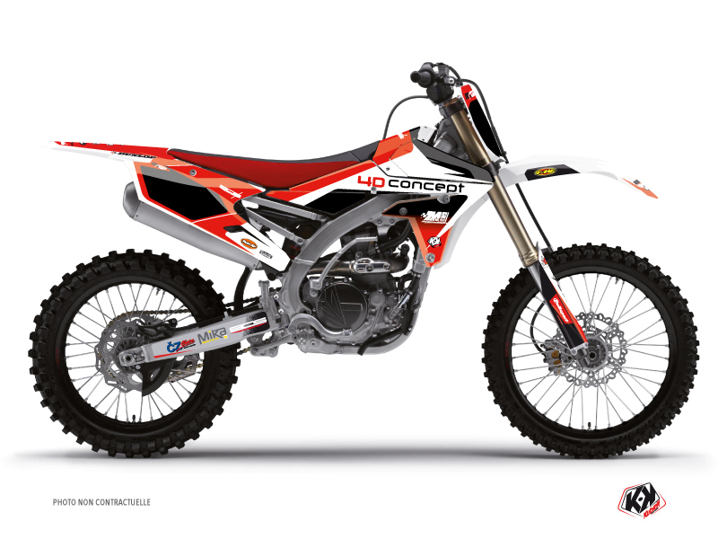 Kit Décoration Moto Cross Réplica BOS Yamaha 250 YZF KUTVEK