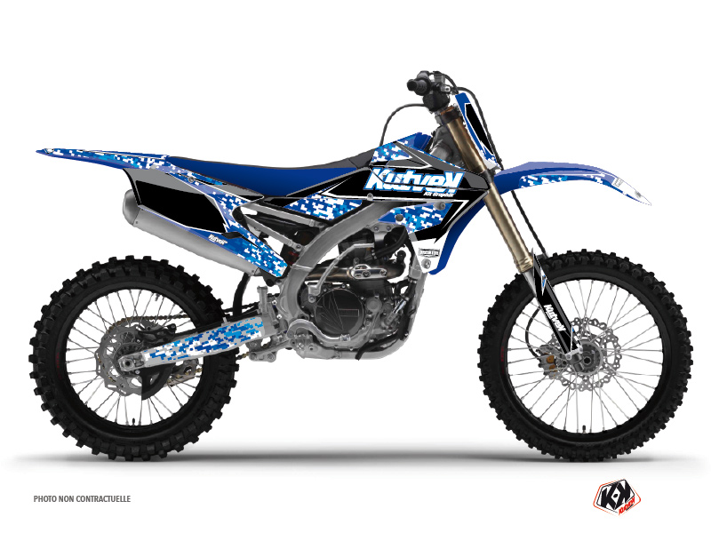 Kit de décoration Kutvek Predator Yamaha 250 YZF Bleu