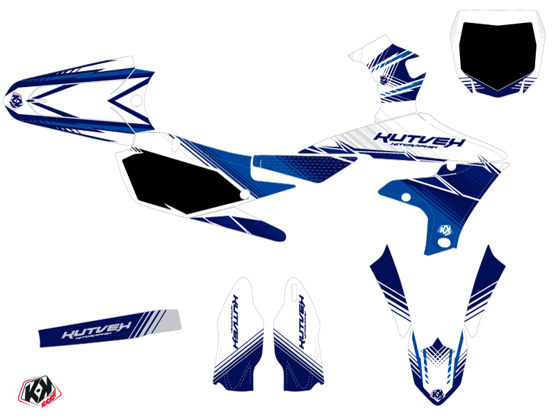 Kit décoration motocross stripe Yamaha 250 YZF Kutvek - vue 2