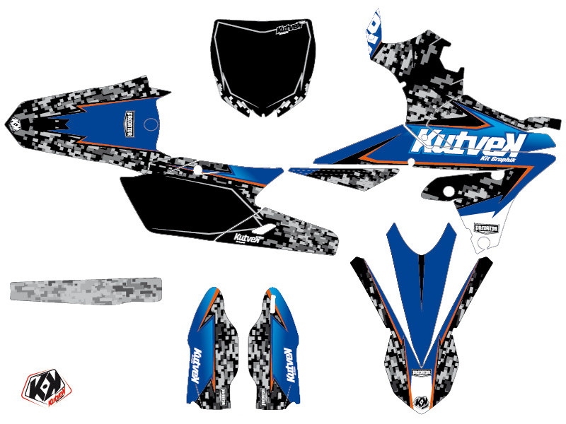 Kit de plastiques Predator Yamaha 250 YZF Kutvek - vue 2