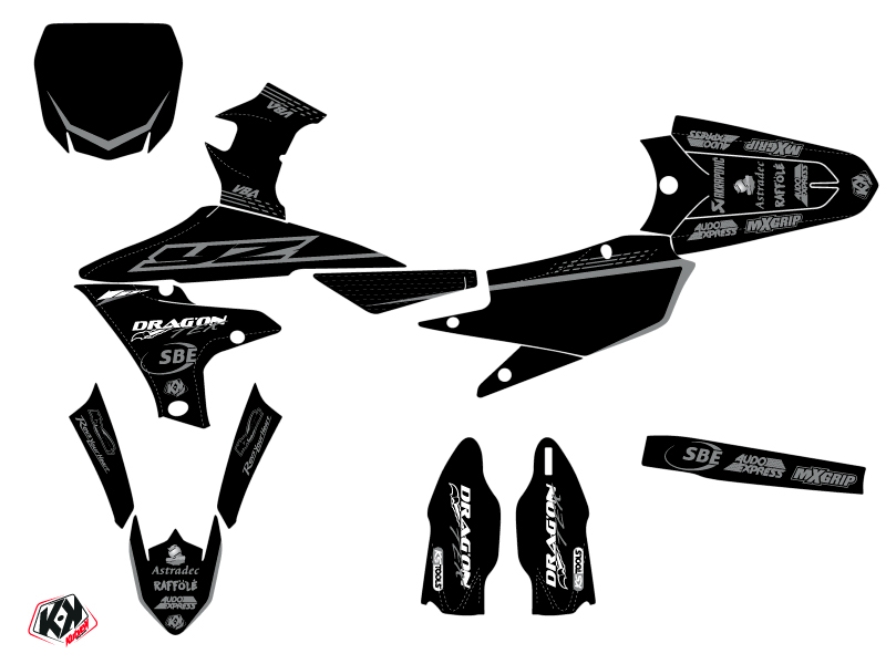 Kit Décoration Moto Cross Replica Van Beveren Yamaha YZF 250 2018-2019 - vue 2