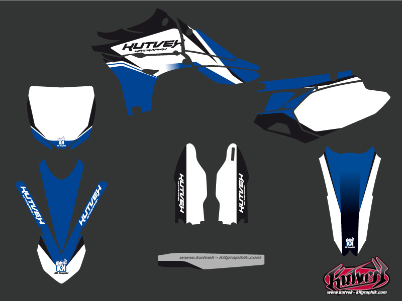Kit décoratif moto cross Assault Yamaha 450 YZF KUTVEK - vue 2