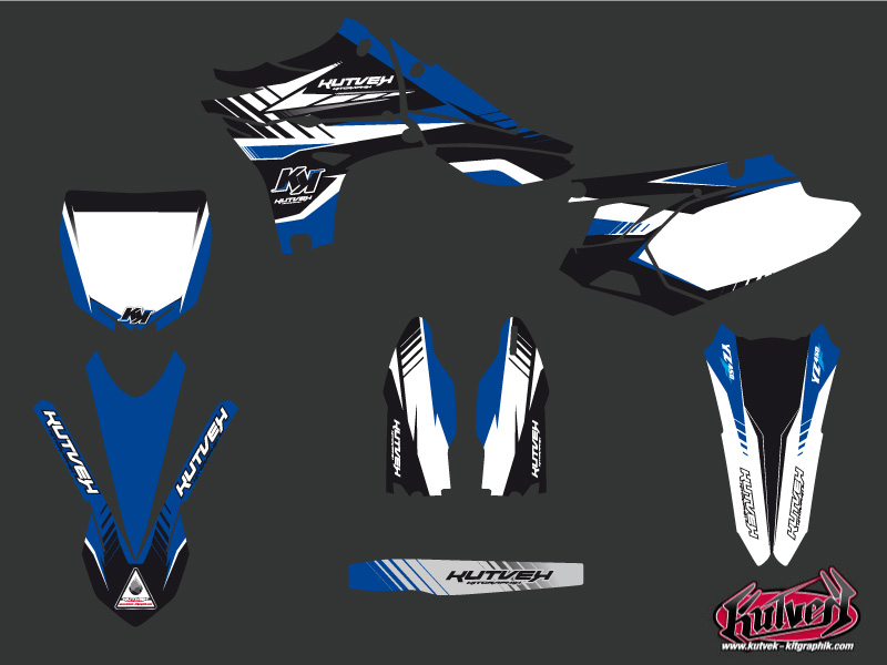 Kit Décoration Moto Cross Pulsar Yamaha 450 YZF KUTVEK - vue 2