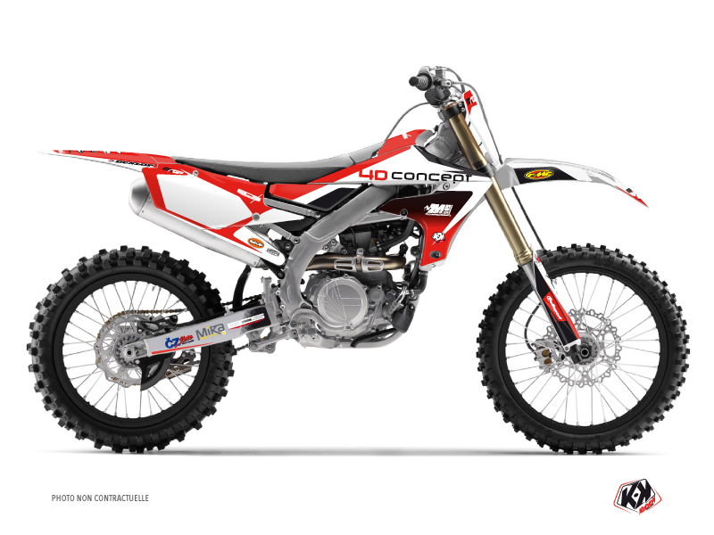 Kit Décoration Moto Cross Replica BOS Yamaha 450 YZF