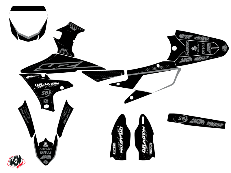 Kit Déco Moto Cross Replica Van Beveren Yamaha 450 YZF 2018-2019 KUTVEK - vue 2