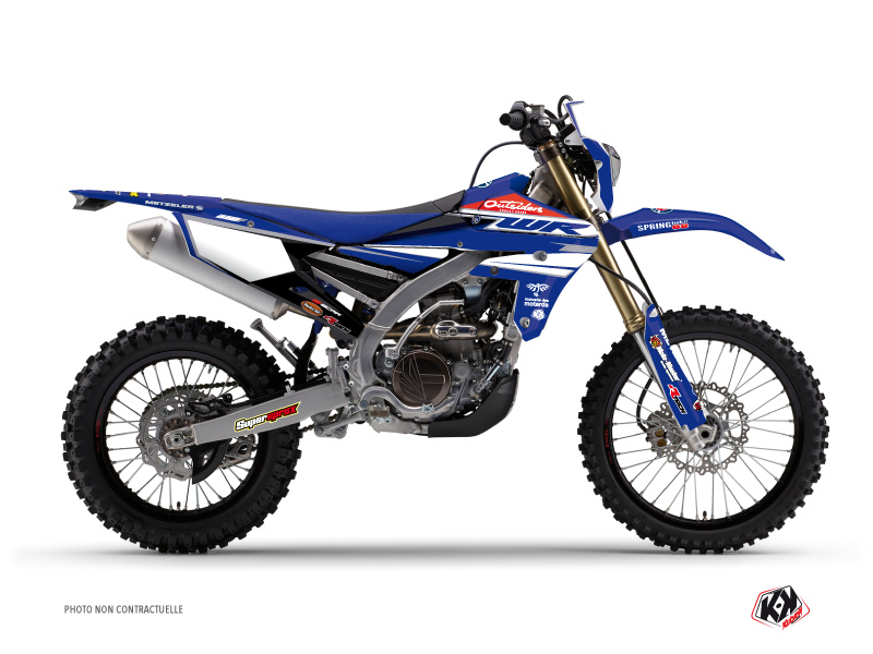 Kit décoration moto cross Replica Team Outsiders Yamaha 250 WRF 2018 KUTVEK