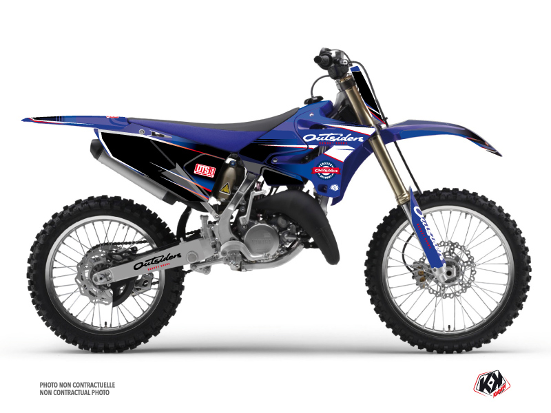 Kit Décoration Moto Cross Replica Outsiders Academy Yamaha 125 YZ 2018 KUTVEK