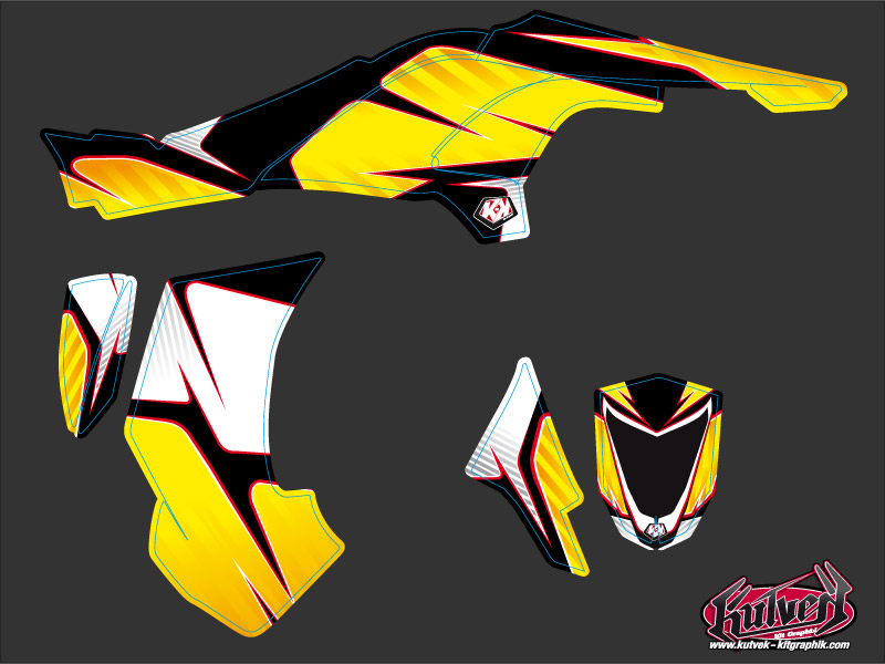 Kit Déco Quad Factory Can Am DS 450 (2008-2015) KUTVEK - vue 2