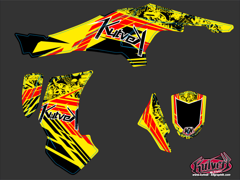 Kit Déco Quad Spirit Can Am DS 450 (2008-2015) KUTVEK - vue 2