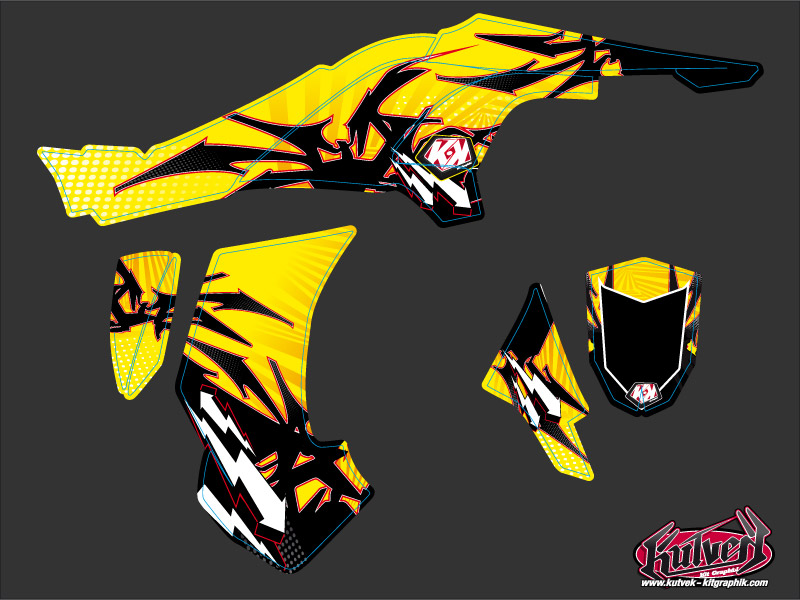 Kit Déco Quad Graff Can-Am DS 450 (2008-2015) KUTVEK - vue 2