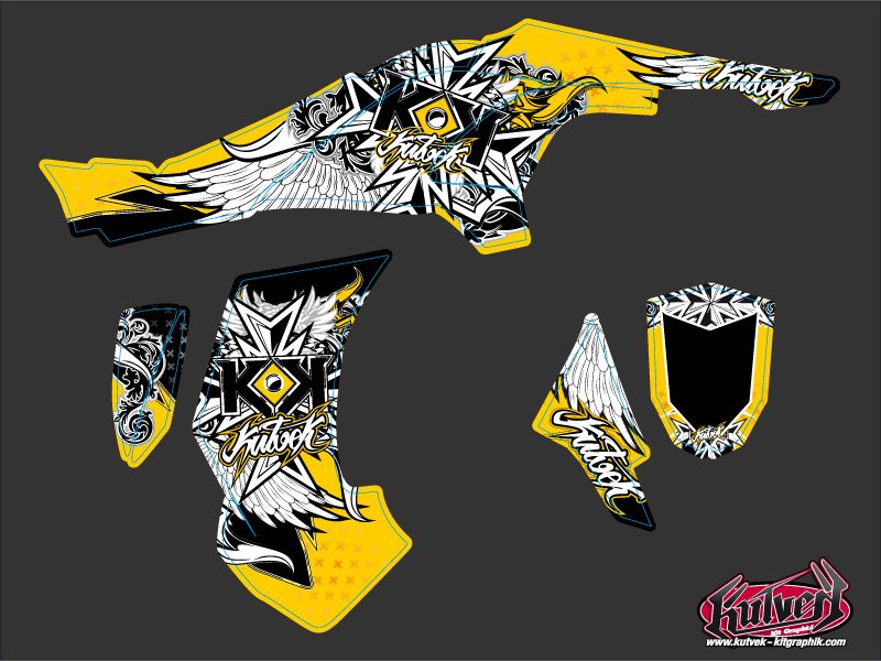 Kit Décoration Quad Demon Can-Am DS 450 (2008-2015) KUTVEK - vue 2