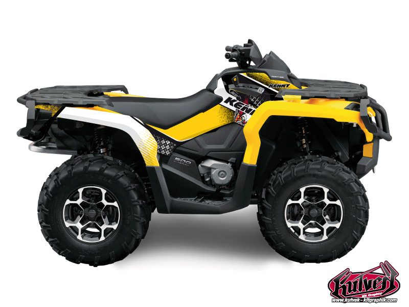 Kit Déco Quad KUTVEK Can Am Outlander 1000 (2012-2015)