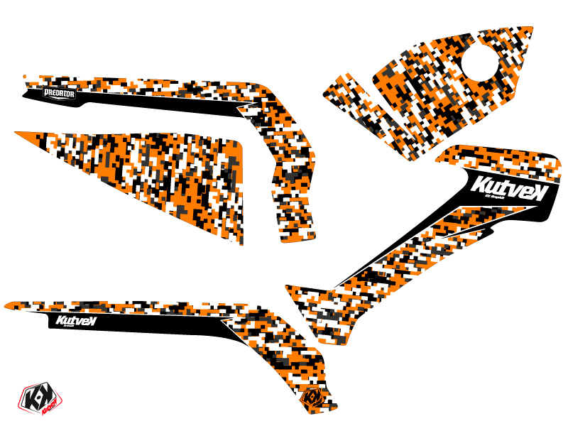 Kit Déco Quad Predator Can-Am Outlander 1000 Orange (2012-2015) - vue 2