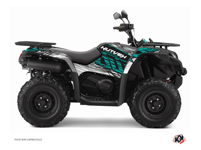 Kit Déco Quad Eraser CF MOTO CFORCE 520 S Gris (2016-2023) KUTVEK