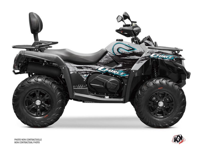 Kit Déco Quad Splatter CF MOTO CFORCE 600 Gris (2014-2015) KUTVEK