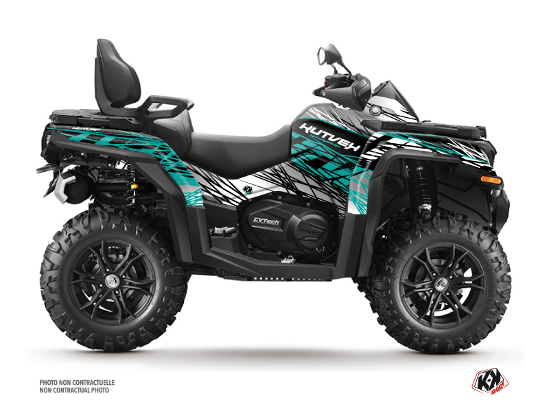 Kit Déco Quad Eraser CF MOTO CFORCE 1000 Gris (2017-2023) KUTVEK