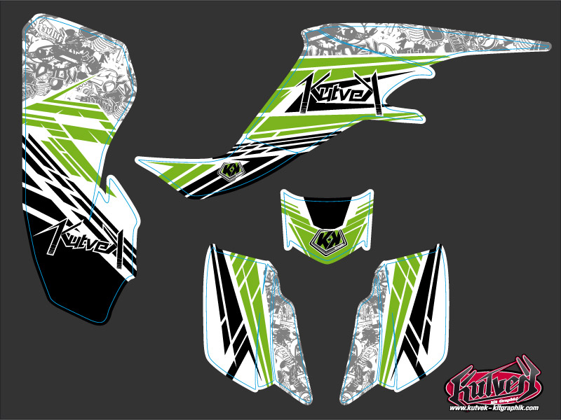 Kit Déco Quad Spirit Kawasaki 400 KFX (2004-2006) KUTVEK - vue 2
