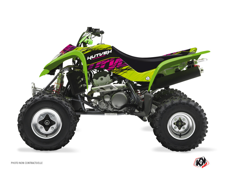 Kit Déco Quad Eraser Kawasaki KFX 400 Vert 2004-2006