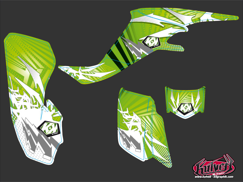 Kit déco quad Graff Kawasaki 400 KFX (2004-2006) Kutvek - vue 2