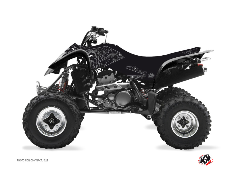 Kit Déco Quad Zombies Dark Kawasaki 400 KFX Noir (2004-2006) KUTVEK