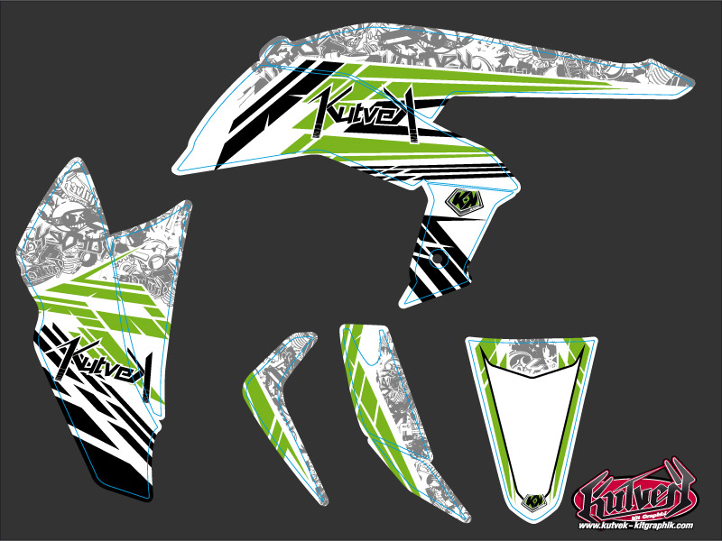 Kit Déco Quad Spirit Kawasaki 450 KFX (2007-2017) KUTVEK - vue 2