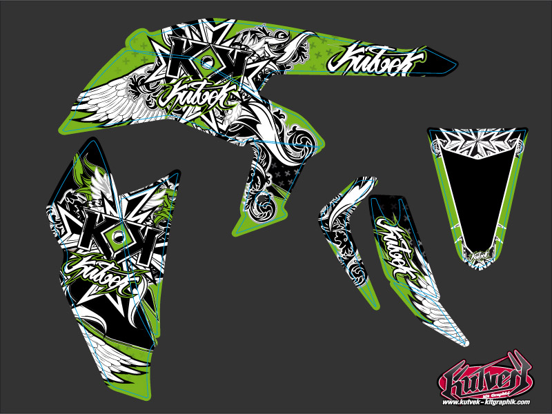 Kit de décoration Quad Demon Kawasaki 450 KFX (2007-2017) - vue 2
