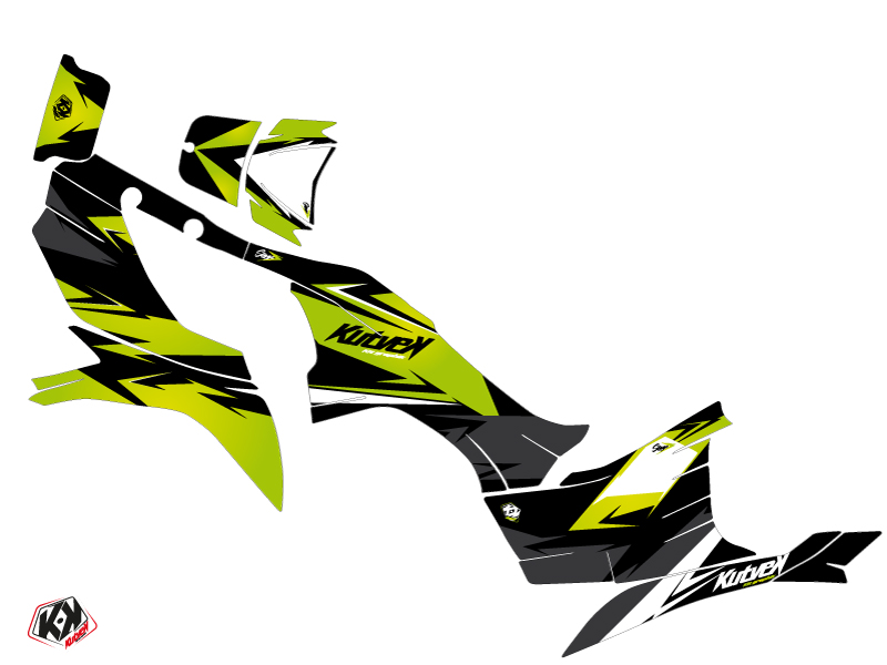 Kit Déco Quad Stage Kawasaki 750 KVF Vert (2012-2023) KUTVEK - vue 2