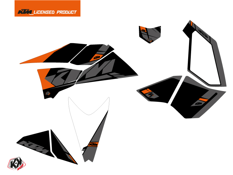 Kit Déco Quad Reflex KTM 450-525 SX Noir (2009-2013) - vue 2