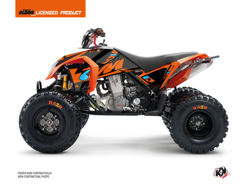 Kit Déco Quad Reflex KTM 450-525 SX Orange (2009-2013)