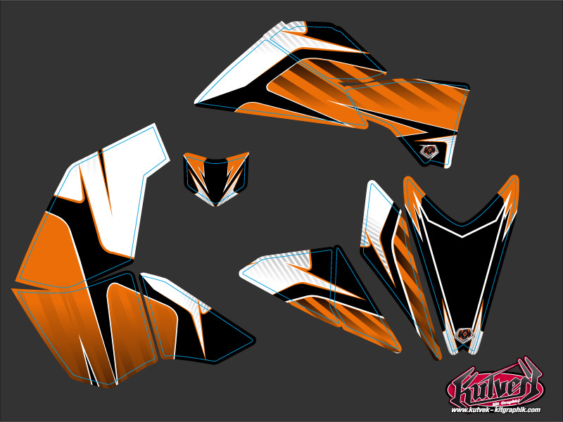 Kit Déco Quad Factory KTM 450-525 SX (2009-2013) KUTVEK - vue 2