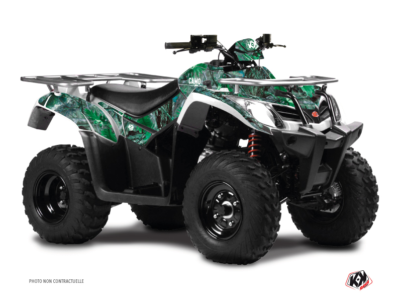 Kit Déco Quad Camo Kymco 300 MXU Vert (2005-2018) KUTVEK