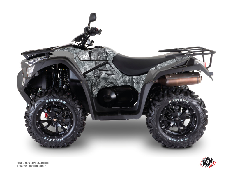 Kit Déco Quad Camo Kymco 700 MXU Gris (2014-2017) KUTVEK