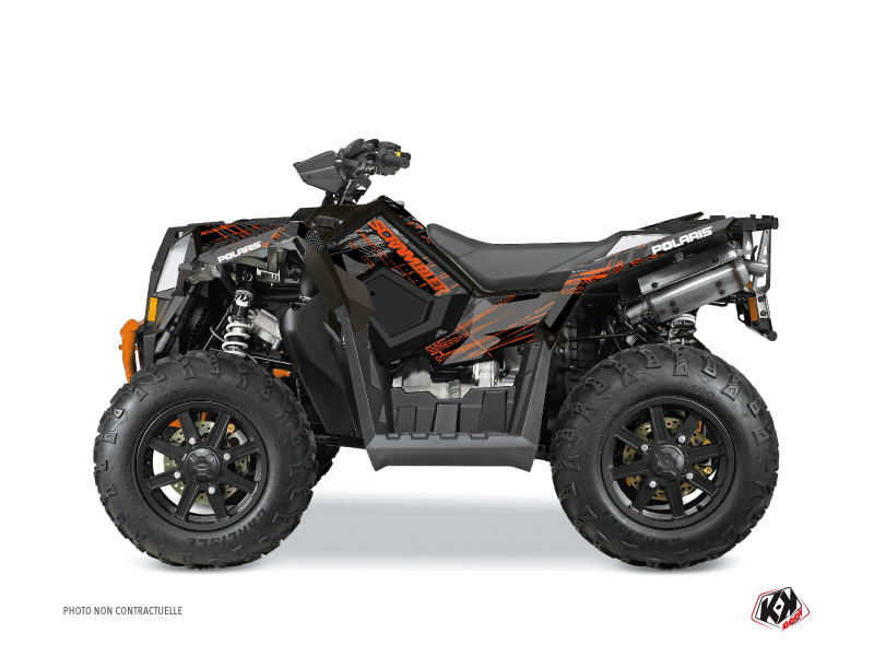 Kit décoration quad Blade Polaris Scrambler 850-1000 XP orange (2015-2019) KUTVEK