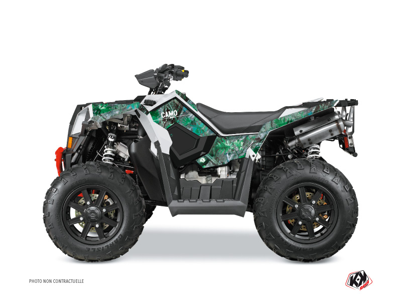 Kit Déco Quad Camo Polaris Scrambler 850-1000 XP Vert KUTVEK (2015-2019)