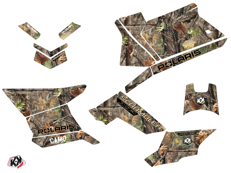 Kit décoration Quad Camo Polaris Scrambler 850-1000 XP Colors (2015-2019) KUTVEK - vue 2