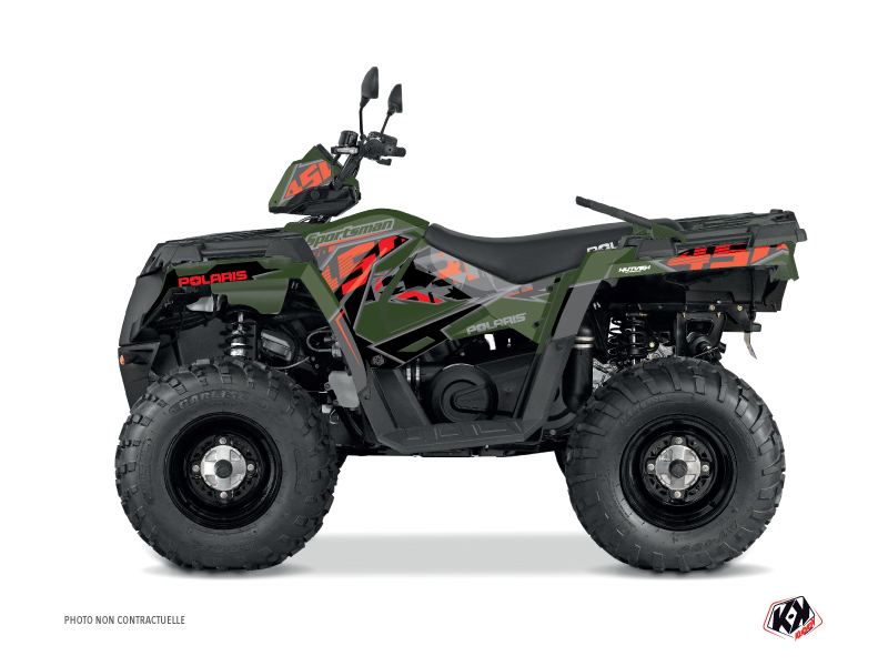Kit Déco Quad Visor Polaris 450 Sportsman Vert (2018-2020)