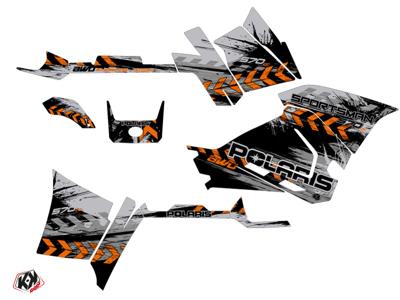 Kit Déco Quad Lifter Polaris 570 Sportsman Touring Gris (2018-2023) - vue 2