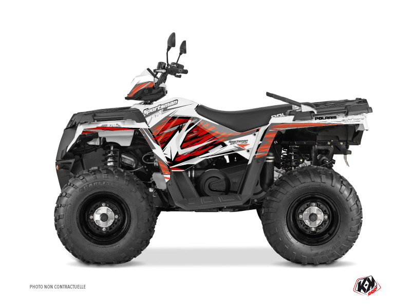 Kit Déco Quad Jungle Polaris 570 Sportsman Touring Rouge (2018-2023)