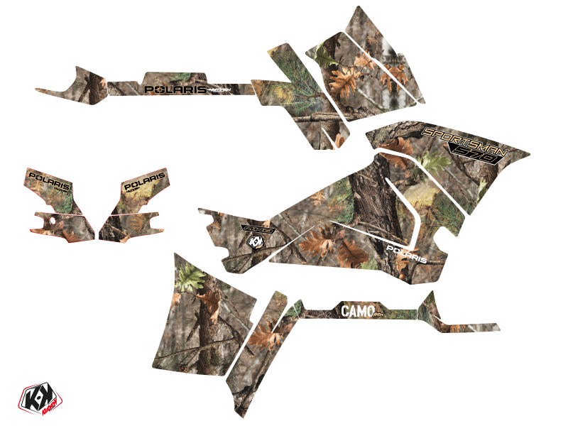 Kit Déco Quad Camouflage Polaris 570 Sportsman Touring Colors KUTVEK (2018-2023) - vue 2