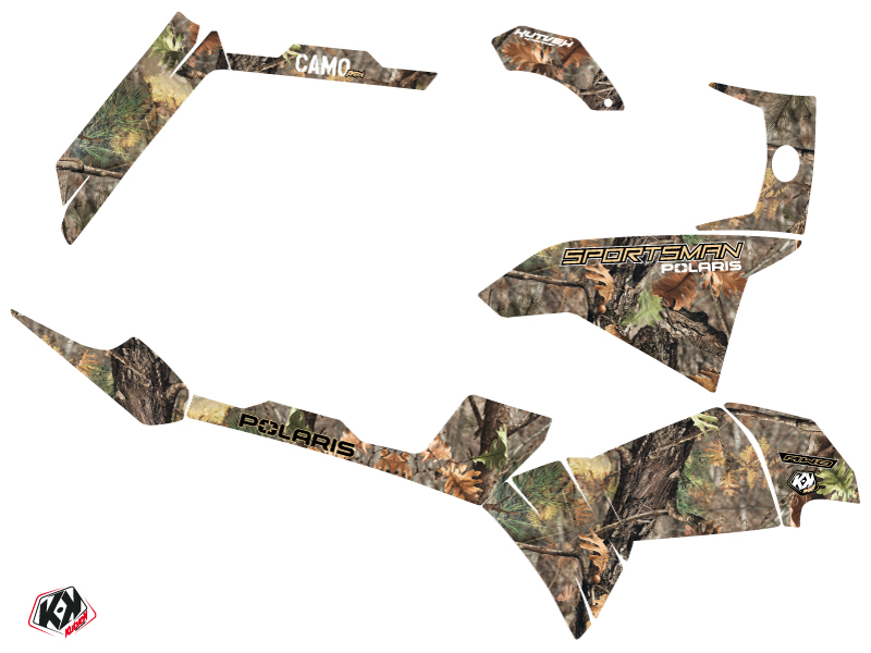 Kit Déco Quad Camo Polaris 500-800 Sportsman Forest Colors KUTVEK (2011-2023) - vue 2