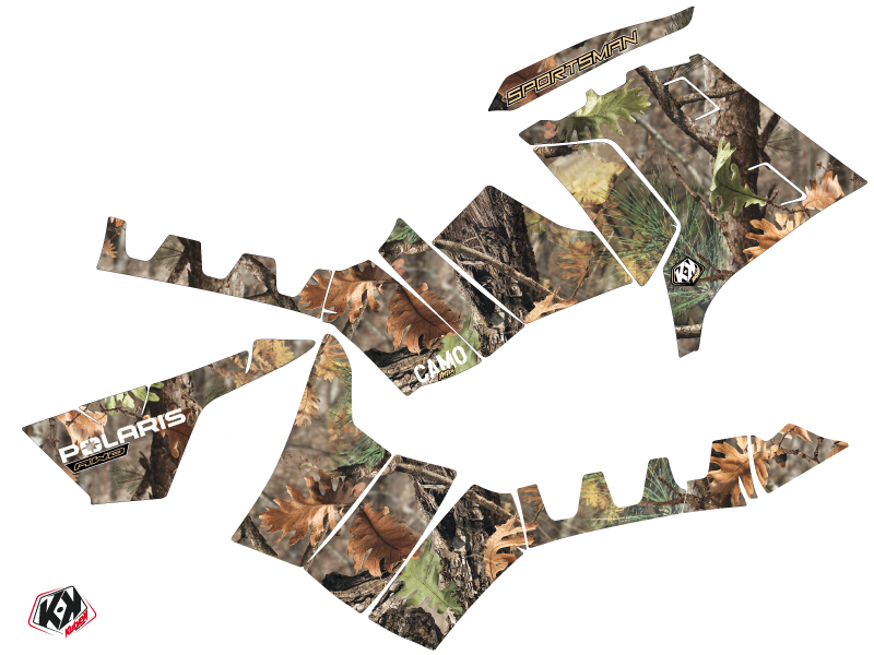 Kit Déco Quad Camo Polaris 550-850-1000 Sportsman Touring Colors KUTVEK (2010-2012) - vue 2