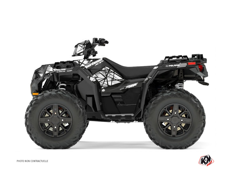 Kit décoration quad Spin Polaris 1000 Sportsman XP Forest gris (2017-2021)