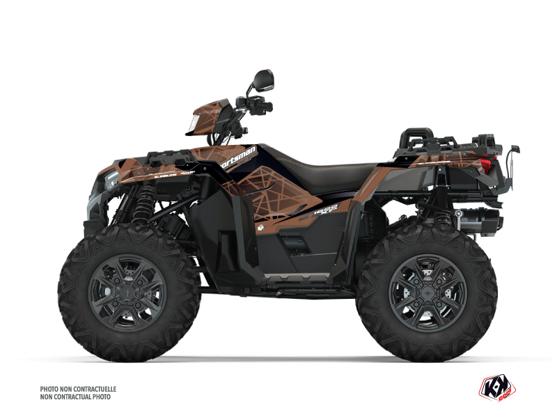 Kit Déco Quad Spin Polaris 1000 Sportsman XP S Forest Marron (2020-2023)