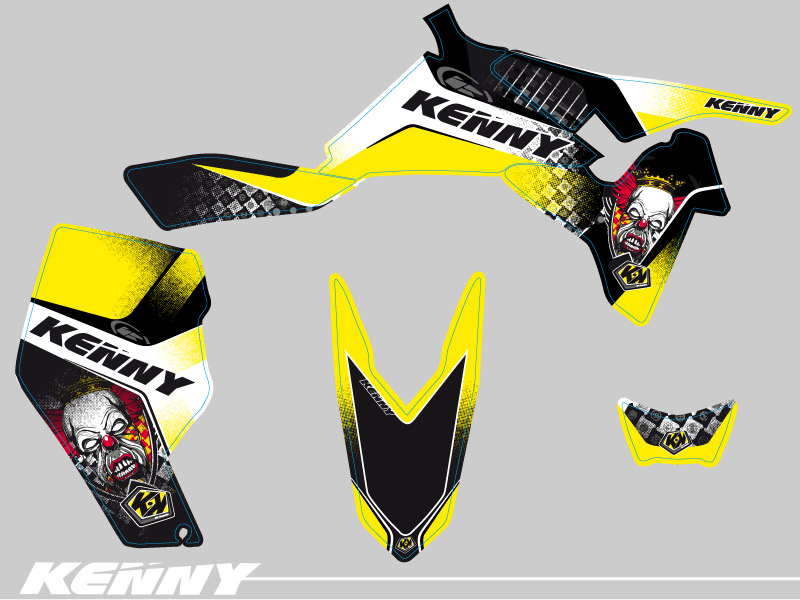 Kit Déco Quad Kenny Suzuki 450 LTR (2007-2014) KUTVEK - vue 2