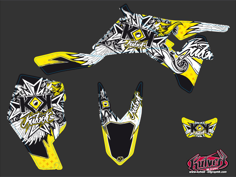 Kit Déco Quad Demon Suzuki 450 LTR (2007-2014) KUTVEK - vue 2