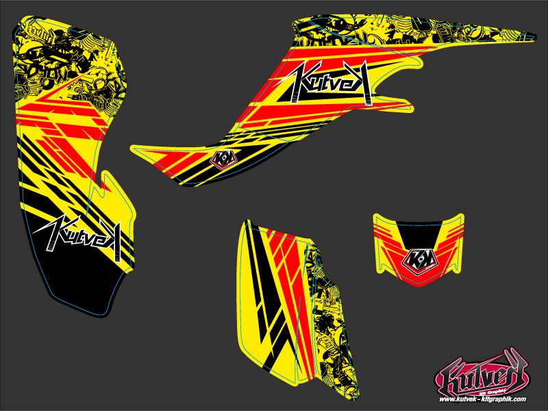 Kit déco Quad Spirit Suzuki LTZ 400 (2003-2008) KUTVEK - vue 2