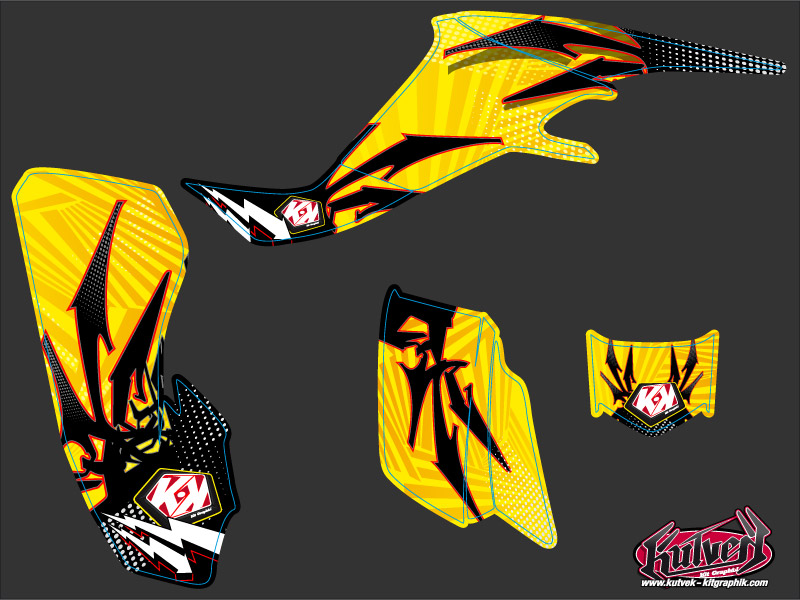 Kit Déco Quad Graff Suzuki 400 LTZ 2003-2008 KUTVEK - vue 2