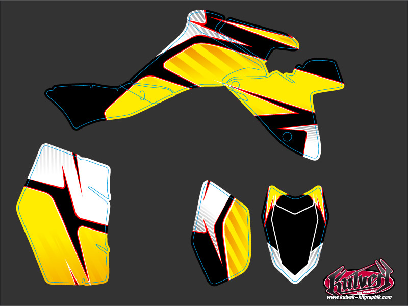 Kit Déco Quad Factory Kutvek Suzuki 400 LTZ IE (2009-2011) - vue 2