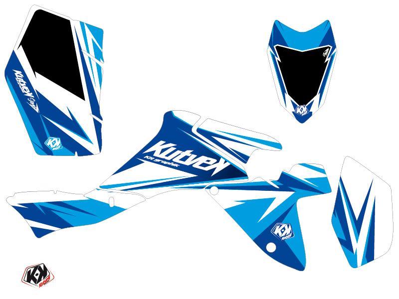 Kit Déco Quad Stage Suzuki 400 LTZ IE Bleu (2009-2011) - vue 2