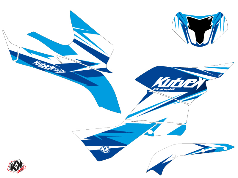 Kit Déco Quad Stage Suzuki King Quad 500 Bleu (2008-2018) - vue 2